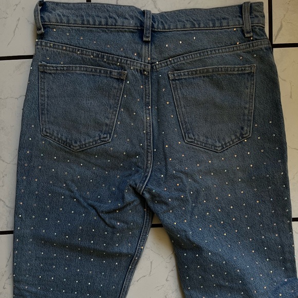 Zara sparkly rhinestone jeans - Picture 8 of 8